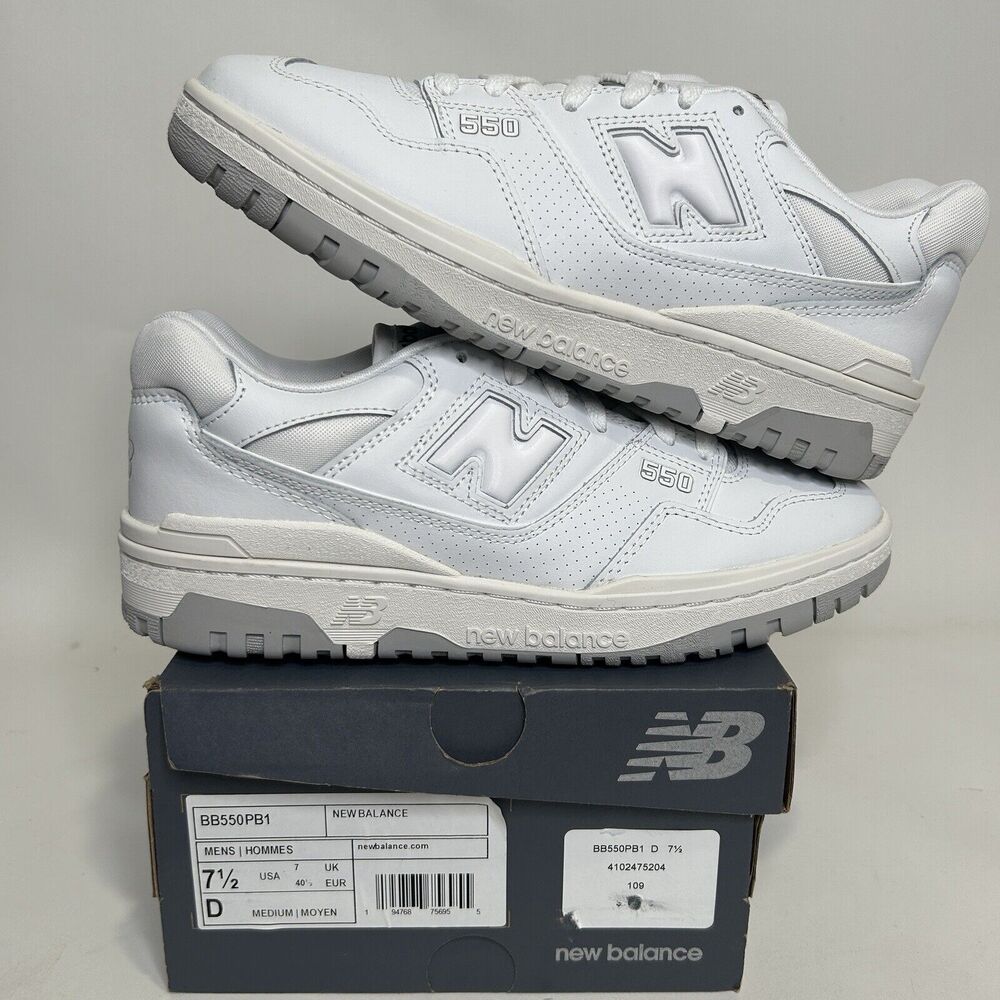 New Balance Shoes 550 “White Grey” 2024